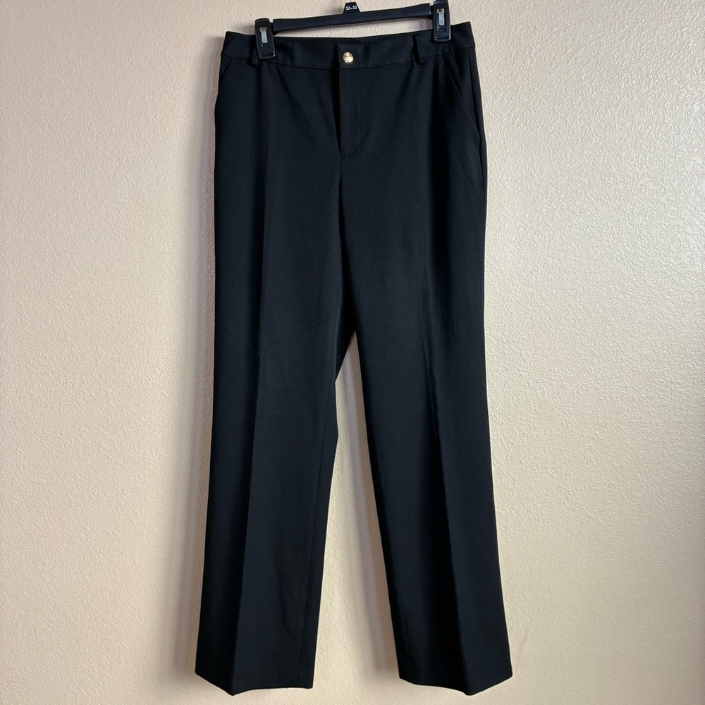 Ralph Lauren New Size 6 Black Wide Leg Dress Trouser Pants Office Work Career
